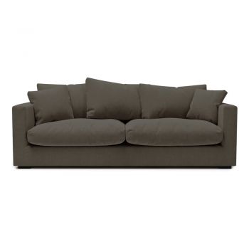 Canapea gri închis 220 cm Comfy – Scandic
