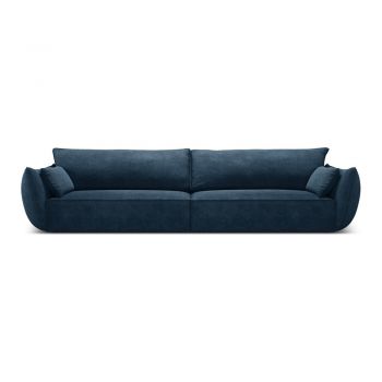 Canapea albastru-închis 248 cm Vanda – Mazzini Sofas