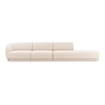 Canapea crem 302 cm Miley – Micadoni Home