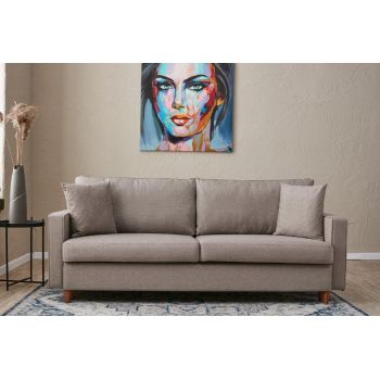 Canapea extensibila cu 3 locuri Memur, 210 x 82 x 90 cm