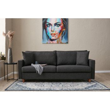 Canapea extensibila cu 3 locuri Memur, 210 x 82 x 90 cm