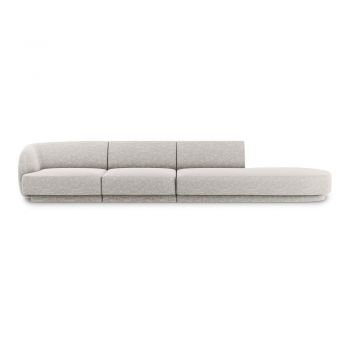 Canapea gri deschis 302 cm Miley – Micadoni Home