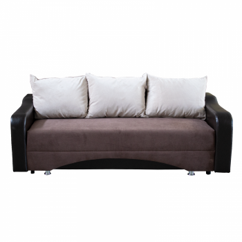 Canapea SUSIE ROYAL extensibila, 3 locuri, cu arcuri si lada depozitare, maro deschis, 222x105x80 cm Canapea SUSIE ROYAL extensibila, 3 locuri, cu arcuri si lada depozitare, maro deschis, 222x105x80 cm