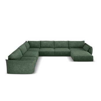 Colțar verde închis (pe partea stângă) Vanda – Mazzini Sofas