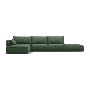 Colțar verde închis (pe partea stângă) Vanda – Mazzini Sofas