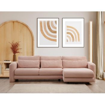 Coltar Fix Lux Lily Dreapta, 290 x 73 x 97 cm la reducere