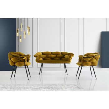 Set de canapea Balon Sofa Set, 135 x 79 x 65 cm