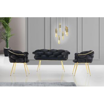 Set de canapea Balon Sofa Set, 135 x 79 x 65 cm