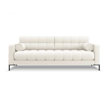 Canapea albă/bej 217 cm Bali – Cosmopolitan Design Canapea albă/bej 217 cm Bali – Cosmopolitan Design