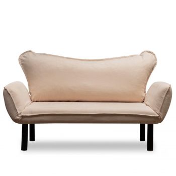 Canapea extensibila cu 2 locuri Atelier Del Sofa Mandy, 140x70x65cm