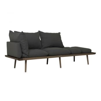 Canapea gri antracit 232 cm Lounge Around – UMAGE