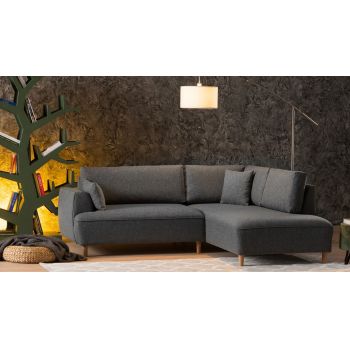 Coltar, Balcab Home, 825BLC1374, Lemn de fag, Gri inchis