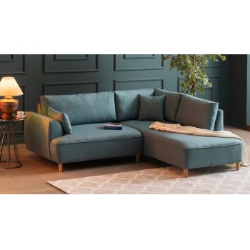 Coltar, Balcab Home, 825BLC1376, Lemn de fag, Turcoaz