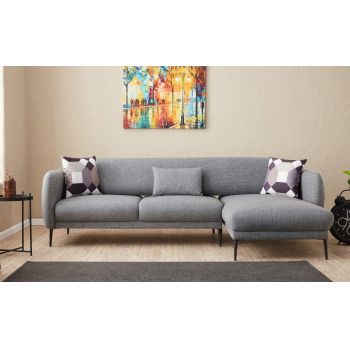 Coltar, Balcab Home, 825BLC2766, Lemn de fag, Gri