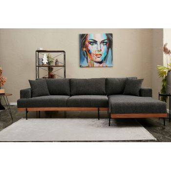 Coltar, Balcab Home, 825BLC2812, Lemn de fag, Antracit