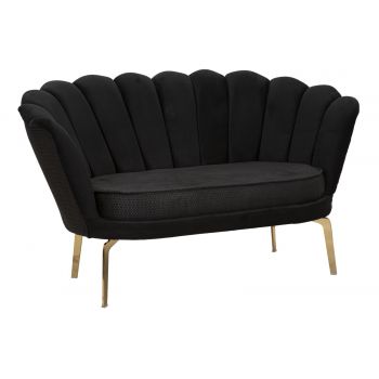 Mauro Ferretti CANAPEA VIENNA PLUS NEGRA CM 136X76X78