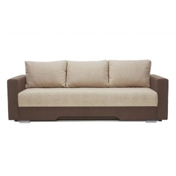Canapea Extensibilă 3 locuri CESAR, cu ladă de depozitare, 220x90x85 cm
