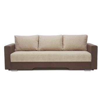 Canapea Extensibilă 3 locuri CESAR, cu ladă de depozitare, 220x90x85 cm ieftina