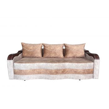 CANAPEA EXTENSIBILA SIMONA 225x74x100 CM, BEJ, CREM