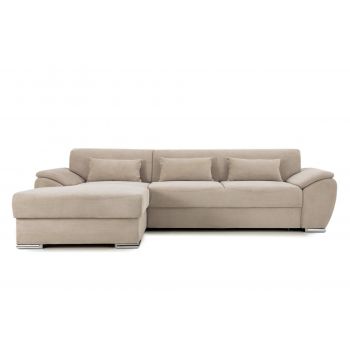 Colțar Extensibil PICASSO, cu ladă de depozitare, variante stânga/dreapta 295x168x80 cm