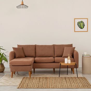 Coltar, Unique Design, 867UNQ1426, Lemn de pin, Maro