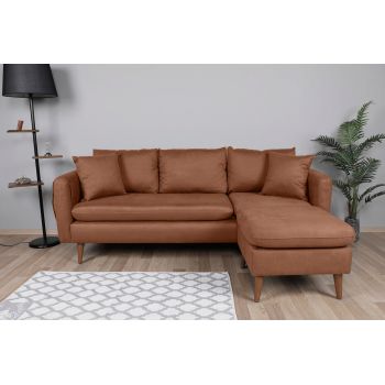 Coltar, Unique Design, 867UNQ1437, Lemn de pin, Maro