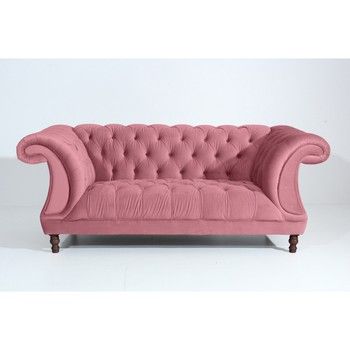 Canapea cu 2 locuri Max Winzer Ivette, roz fixa