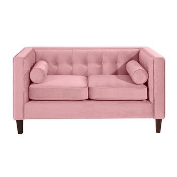 Canapea cu 2 locuri Max Winzer Jeronimo, roz fixa