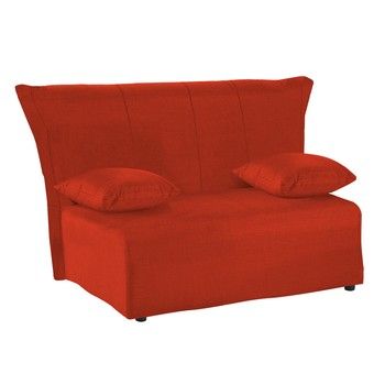 Canapea extensibilă cu 2 locuri 13Casa Cedro, roșu