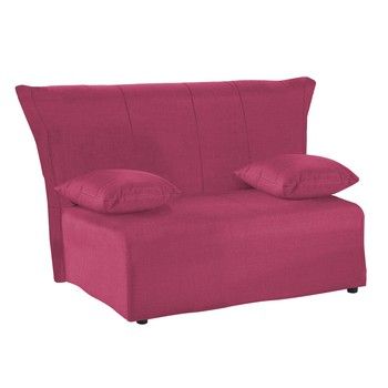 Canapea extensibilă cu 2 locuri 13Casa Cedro, roz