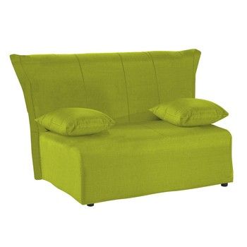 Canapea extensibilă cu 2 locuri 13Casa Cedro, verde