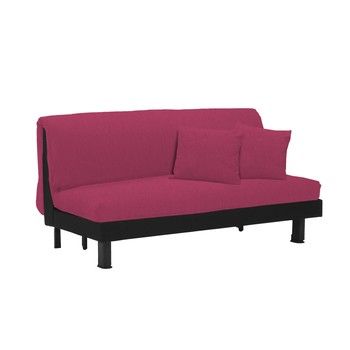 Canapea extensibilă cu 3 locuri 13Casa Lillo, roz