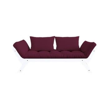 Canapea variabilă Karup Design Bebop White/Bordeaux