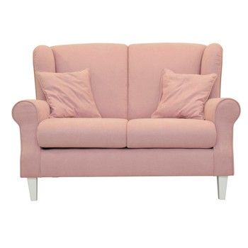 Canapea pentru 2 persoane Sinkro Flamingo, roz fixa