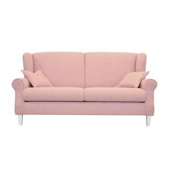 Canapea pentru 3 persoane Sinkro Flamingo, roz fixa