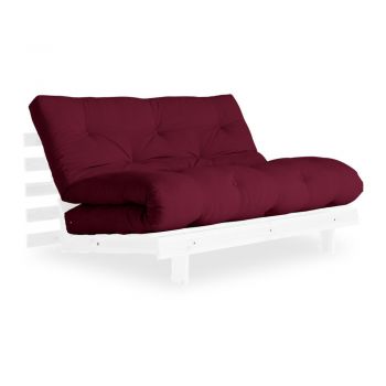 Canapea variabilă Karup Design Roots White/Bordeaux Canapea variabilă Karup Design Roots White/Bordeaux