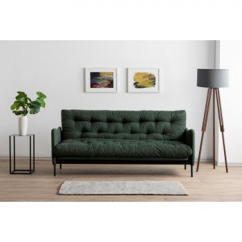 Canapea Extensibila Renge, 200x82x92 cm, Verde