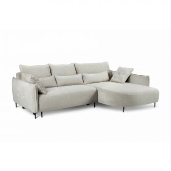 Coltar extensibil Palermo, 285X200X95 cm, Bej inchis
