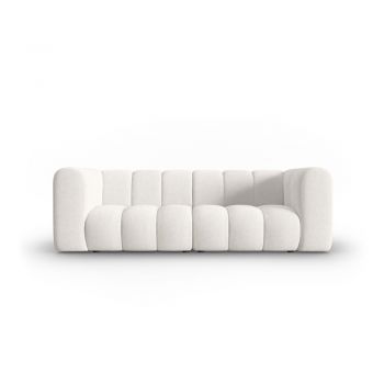 Canapea albă 228 cm Lupine – Micadoni Home