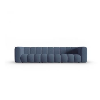 Canapea albastră 318 cm Lupine – Micadoni Home