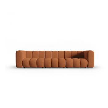 Canapea arămie 318 cm Lupine – Micadoni Home