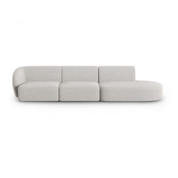 Canapea gri deschis 302 cm Shane – Micadoni Home