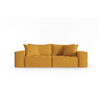 Canapea galbenă 212 cm Mike – Micadoni Home