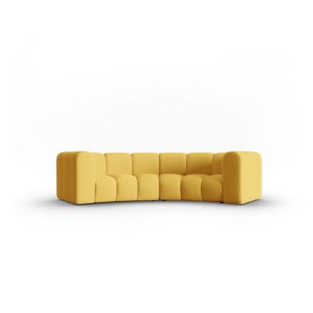 Canapea galbenă 322 cm Lupine – Micadoni Home