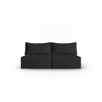 Canapea neagră 160 cm Mike – Micadoni Home