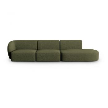 Canapea verde 302 cm Shane – Micadoni Home