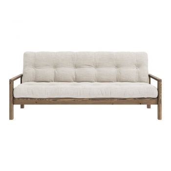 Canapea albă extensibilă 205 cm Knob – Karup Design