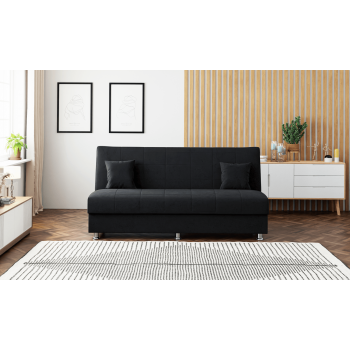 Canapea Extensibila 3 locuri JERSEY, cu lada de depozitare, 191x85x90 cm