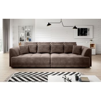 Canapea Functie Sleep, 3 Locuri, Sezut Reglabil, Perne Incluse, Tigalo, l302xA136xH72-88 cm -Now or Never rPES 06