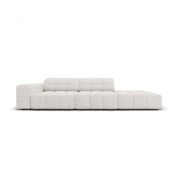 Șezlong gri deschis (cu colț pe partea stângă ) Chicago – Cosmopolitan Design